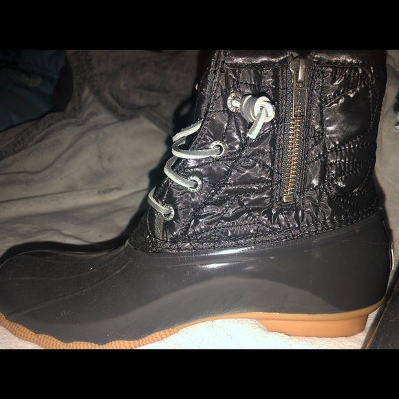 sperry duck boots poshmark